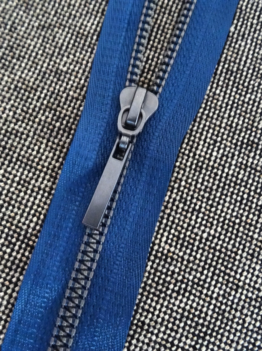 Indigo Blue No6 54cm Closed End Zip (AVAILABLE TO ORDER)