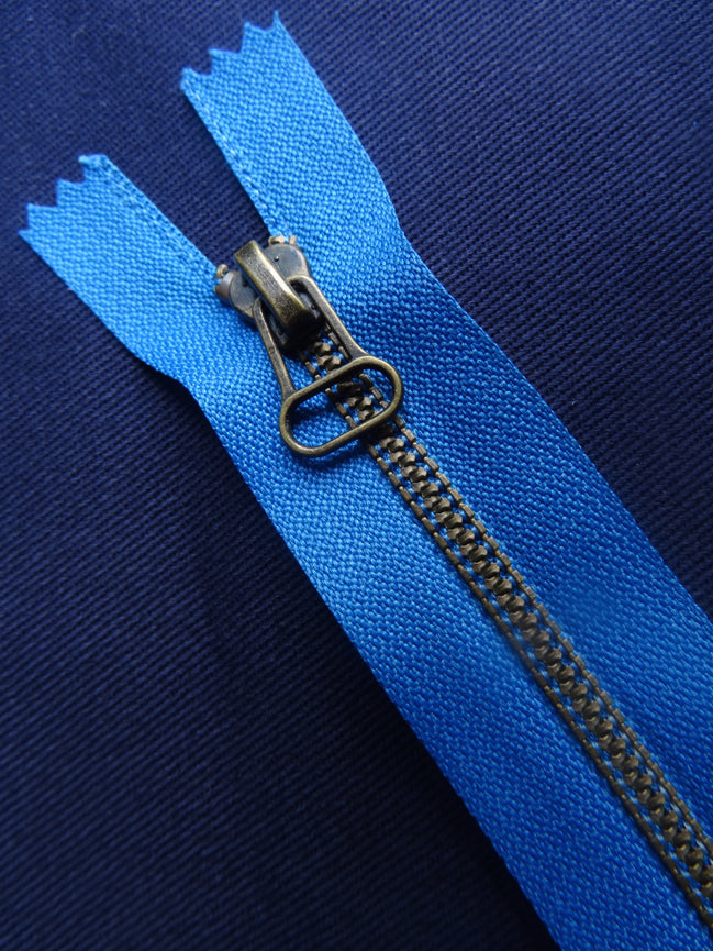 Royal Blue No 4 Closed End 30cm Zip (AVAILABLE TO ORDER)